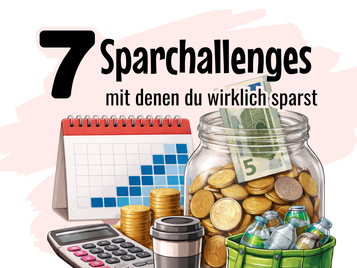 7 smarte Sparchallenges